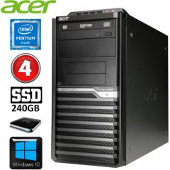 Acer Veriton M4610G MT G630 4GB 240GB+1TB DVD WIN10