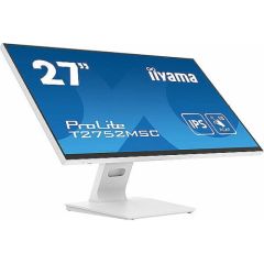 iiyama ProLite T2752MSC-W1, LED monitor - 27 - white (matt), Full HD, IPS, touchscreen, HDMI, DisplayPort, USB