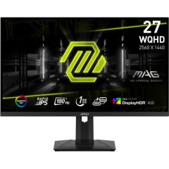 MSI MAG 274QRFDE QD E2, gaming monitor - 27 - black, WQHD, Rapid IPS, HDR, Adaptive-Sync, 180Hz panel