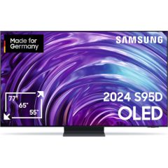 SAMSUNG GQ-77S95D, OLED TV - 77 - black, UltraHD/4K, Twin Tuner, SmartTV, One Connect Box, 120Hz Panel
