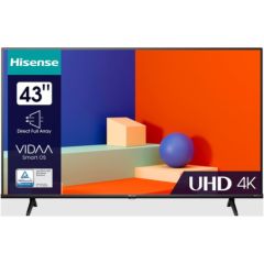 Hisense 43A6K, LED TV (108 cm (43 inches), black, UltraHD/4K, HDR, triple tuner)