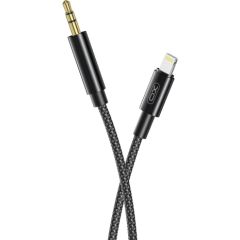 XO cable audio NB-R211A Lightning - jack 3,5mm 1,0 m black