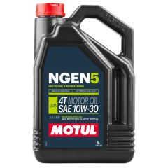 Motul NGEN 5 4T 10W30 5L API SM, JASO MA2 4T četrtaktu eļļas