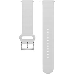 Polar watch strap 20mm S-L T, white silicone