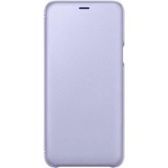 Samsung   A6 Plus 2018 A605 Wallet Cover Purple