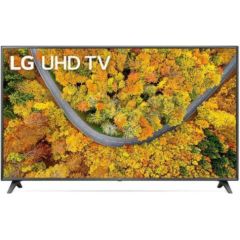 TV Set LG 55" 4K/Smart 3840x2160 Wireless LAN Bluetooth webOS Black 55UP751C