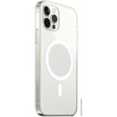 Swissten Clear Jelly MagStick Back Case 1 mm Силиконовый чехол для Apple iPhone 12 Pro Max Прозрачный