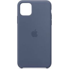 Apple -  iPhone 11 Pro Max Silicone Case MX032ZM/A Alaskan Blue