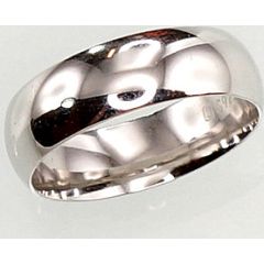 Серебряное обручальное кольцо #2100711(PRh-Gr), Серебро 925°, родий (покрытие), Размер: 20.5, 4.6 гр.