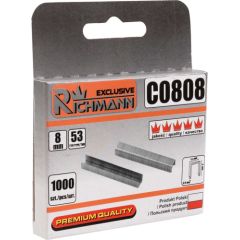 Skavas Richmann C0808; 11,4x8,0 mm; 1000 gab.; tips 53 Skavotāji, naglotāji, kniedētāji