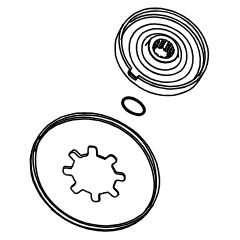 Asmens fiksators (SRM-300ES/U), ECHO Rezerves daļas