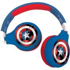 Foldable headphones 2 in 1 Avengers Lexibook