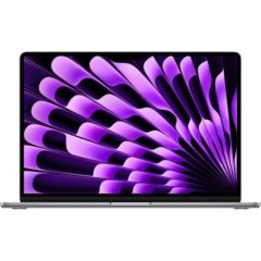 Apple MacBook Air 2023 Retina 15" - M2 / 8GB / 512GB SSD - Space Gray (Atjaunināts, stāvoklis Ļoti labi)