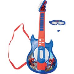 Electronic guitar with microphone Spiderman Lexibook