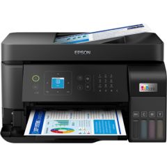 Epson EcoTank ET-4810, multifunction printer (black, USB, LAN, WLAN, scan, copy, fax)