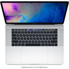 Apple MacBook Pro 2019 Retina 15" 4xUSB-C - Core i9 2.3GHz / 16GB / 512GB SSD - Silver (Atjaunināts, stāvoklis Ļoti labi)
