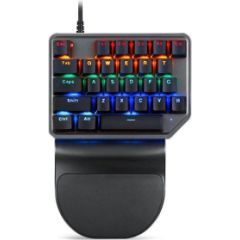 Motospeed K27 RGB Механическая Цифровая клавиатура с проводом и LED подстветкой / USB / Черная (ENG)