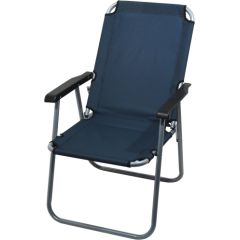 Cattara Lyon saliekamais kempinga krēsls - tumši zils