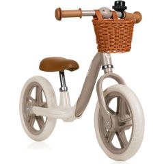 Lionelo Alex Plus Art.168462 Beige Детский велосипед - бегунок с металлической рамой купить по выгодной цене в BabyStore.lv