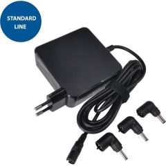 Extradigital Laptop Power Adapter ASUS 65W: 15-20V, 4A, with 3 Adapters