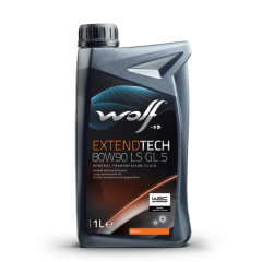 WOLF EXTENDTECH 80W90 GL5 1L DIN CLP,AGMA 9005-E02 Transmisijas eļļas