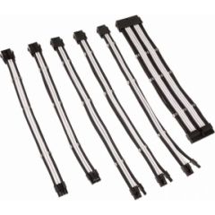 PSU Kabeļu Pagarinātāji Kolink Core 6 Cables Black / White