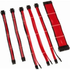 PSU Kabeļu Pagarinātāji Kolink Core 6 Cables Red