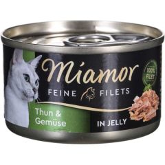 Miamor cats moist food Tuna with vegetables 100 g Kaķu konservi