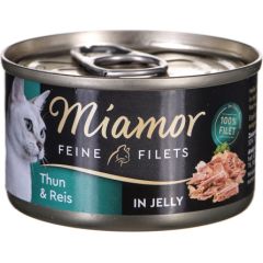 Miamor cats moist food Tuna with rice 100 g Kaķu konservi