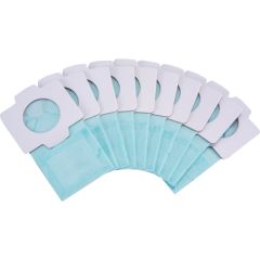 Papīra putekļu maisi putekļsūcējam Makita 198744-5; 10 gab. Putekļu sūceju maisi