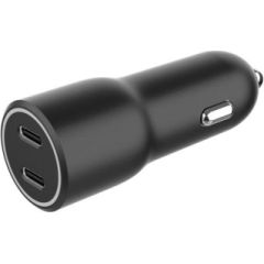 MOBILE CHARGER CAR USB 2PORT/TA-UC-C2PD40-CAR-01 GEMBIRD Telefonu lādētāji 12v Automašīnām