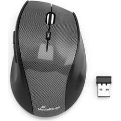 MOUSE USB OPTICAL WRL 5-BUTTON/BLACK MROS207 MEDIARANGE