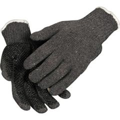 Darba cimdi OX-ON adīti ar PVC punktējumu Telpu tīrīšanas un uzkopšanas piederumi