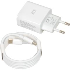 Ibox WALL CHARGER I-BOX C-39 USB-C PD20W WITH CABLE
