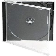 Omega CD коробка Jewel, черный