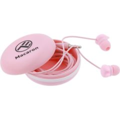 Tellur In-Ear Headset Macaron Pink Austiņas