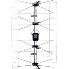 Platjoslas TV antena balta. TV Antenas