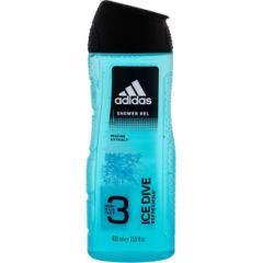 Adidas Ice Dive 400ml 3in1 Dušas želejas ķermenim