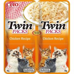 INABA Twin Packs Chicken - cat treats - 2 x 40g Kaķu sausā barība