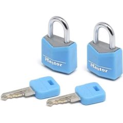 Slēdzene MasterLock 9120EURTCOL; 20 mm; 2 gab. Instrumentu kastes