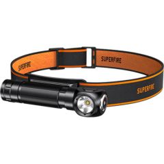 2-in-1 Headlamp Superfire TH04, 600lm, USB-C