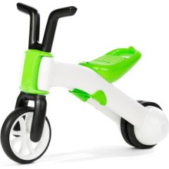 Chillafish Bunzi līdzsvara velosipēds - transformers pašiem mazākajiem 2-in-1, zaļa, no 1 līdz 3 gadiem - CPBN01LIM