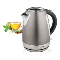 Kettle ETA Kettle ETA859890040 Standard kettle, Stainless steel, Stainless steel, 2200 W, 360° rotational base, 1.7 L Tējkannas (elektriskās)