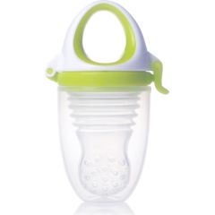 Kidsme Food Feeder Plus bērna ēdināšanas ierīce no 6 mēn, Lime - 160361LI Māneklīši / Knupīši