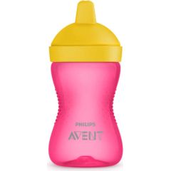 Philips Avent My Grippy mācību krūzīte ar cietu snīpi 300ml, 18M+, rozā - SCF804/04 Barošanas pudelītes