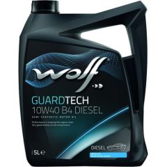 WOLF GUARDTECH 10W40 B4 5L SL/CF A3/B4 MB229.1 505.00 Pussintētiskā eļļa Motora eļļas