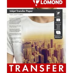 Lomond Thermotransfer Inkjet Paper A4, 10 sheets, for Light Fabrics