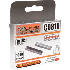 Skavas Richmann C0810; 11,4x10 mm; 1000 gab.; tips 53 Skavotāji, naglotāji, kniedētāji