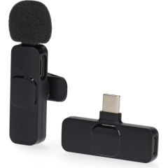 Nedis Bezvadu uzlādējams USB-C Lavalier mikrofons Mikrofoni