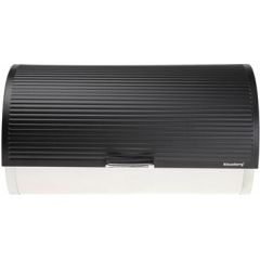 Maizes kaste, tērauds, melns Klausberg, 39 x 28 x 18,5 cm. Citi trauki